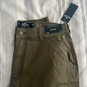 Hollister Ultra High-rise Green Cargo pants